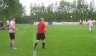 Brian tager indkast mod Prinsesserne 1 ved 	Glud Værtshusfodbold 2012