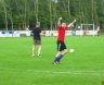 Christian Stobberup jubler over sin scoring mod Prinsesserne 1 ved Glud Værtshusfodbold 2012