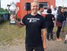 Anfører Zeb med pokalen for 20 års deltagelse ved havnefestfodbolden
