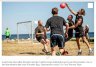 Artikel omkring Rønnebærholdet i Horsens Folkeblad ved Havnefestfodbold 2019. Billede 6 af 6