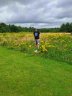 Thingholm i roughen ved Fodboldgolf 2024 i Them