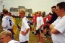 Hele Rønnebærholdet mellem kampene ved Havnefestfodbolden 1999

